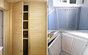 Тумбы и шкафы на балкон