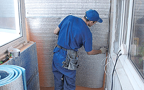 Утепление балконов
